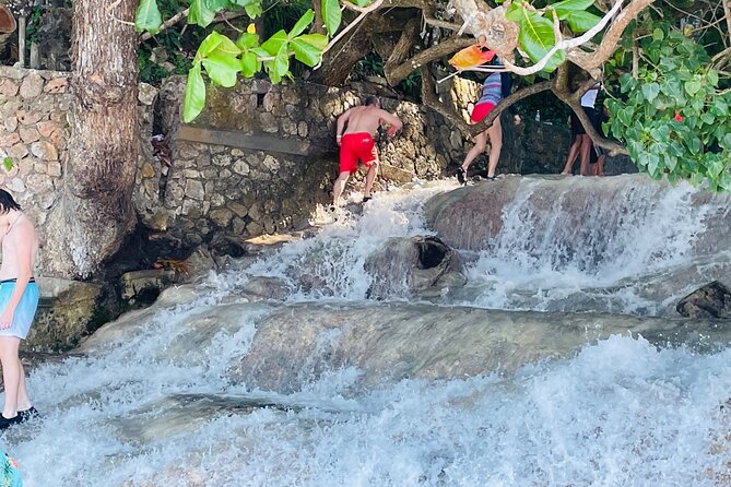 Dunns River Falls & Blue Hole Private COMBO Tour From Montego Bay - Private Transportation