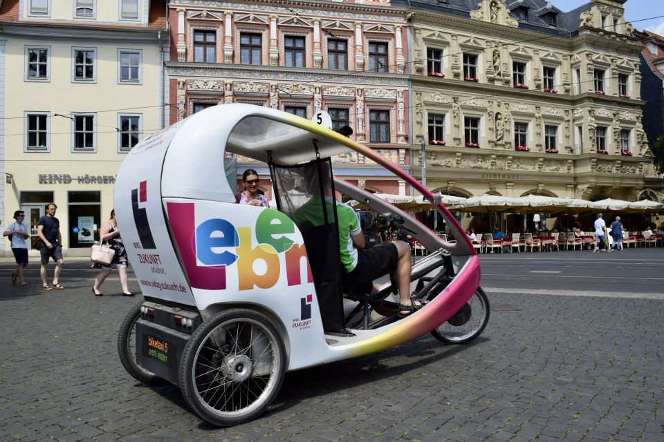 Erfurt: Romantic Rickshaw Tour For Two - A Scenic Ride Through Erfurt