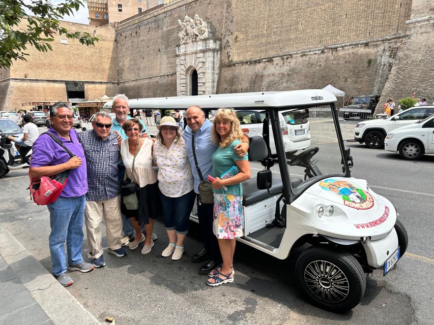 Exclusive Tour of Rome in Golf Cart for Cruisers - Navigating the Jewish District