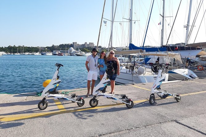 Explore the New Town and the Medieval Town of Rhodes on Scooters - 3 Hours - Tour Duration