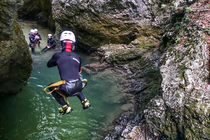 Family Canyoning Near Lake Bled - Group Size and Duration