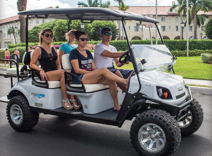 Fort Lauderdale: 6 People Golf Cart Rental - Meeting Point and Directions