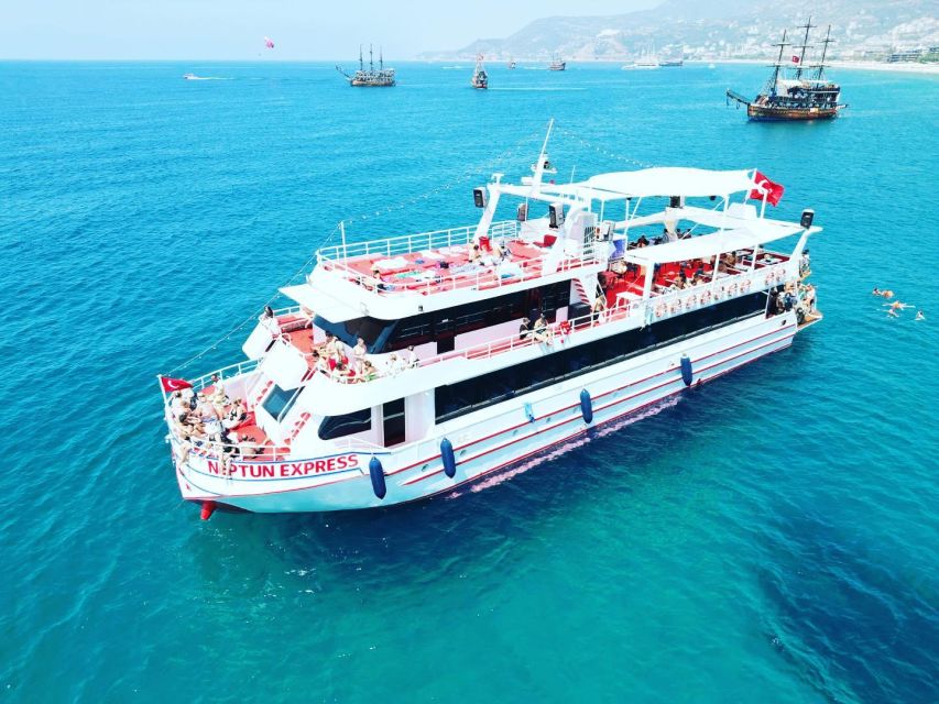 From Alanya: Comfort Catamaran Cruise - Savoring the Included Lunch