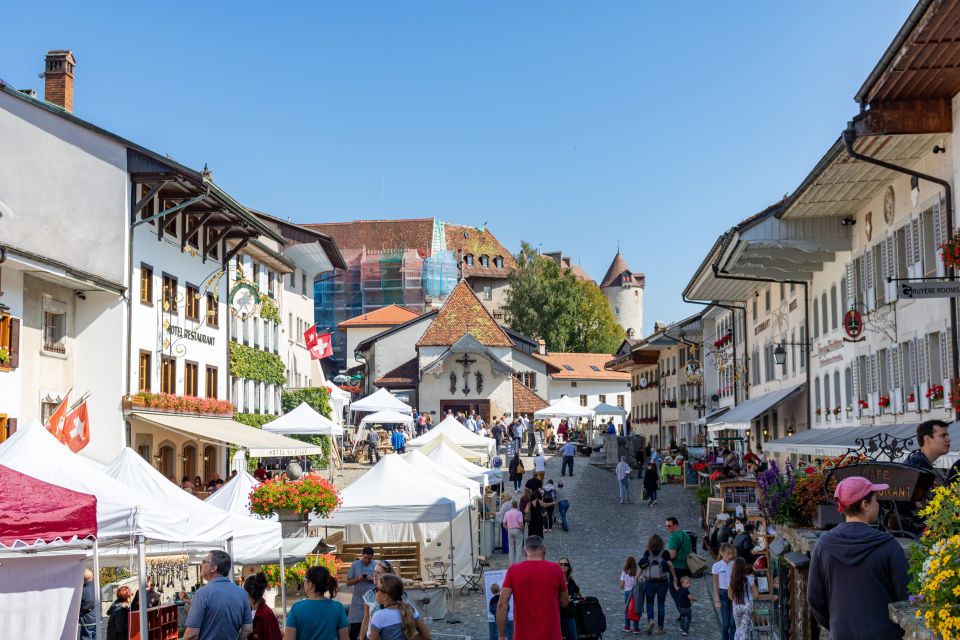 From Interlaken: Gruyères, Cheese Factory & Cailler Tour - Vehicle Transportation