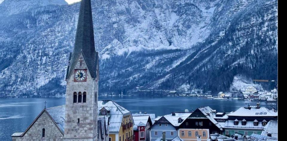 From Salzburg: Private Half-Day Tour to Hallstatt 6 Hours - Hallstatt Waterfall and Bone House