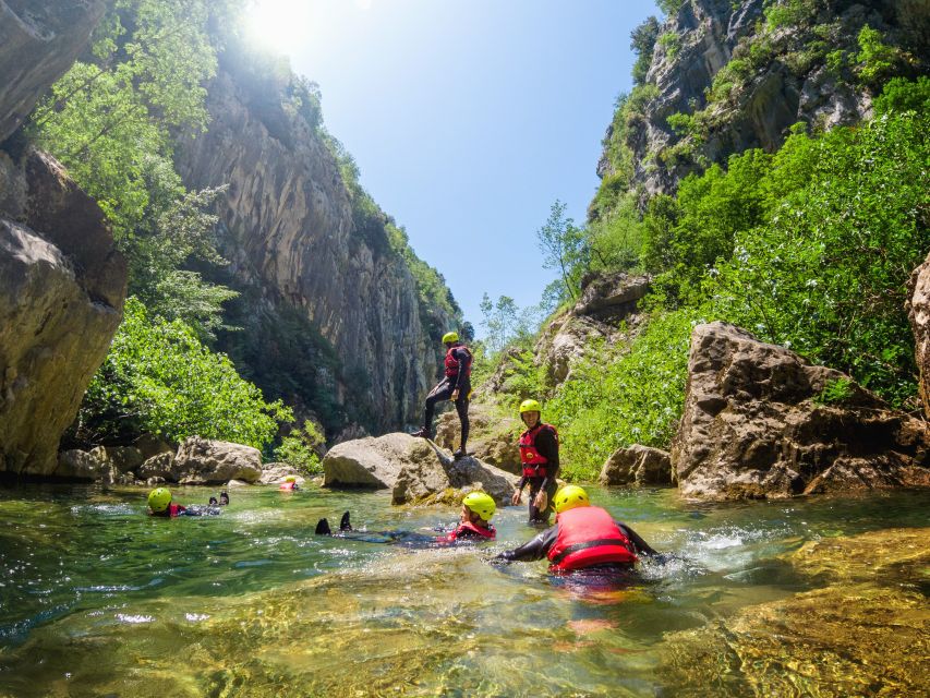 From Split: Canyoning on Cetina River - Canyon Exploration