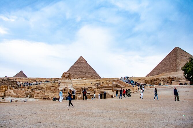 Giza Pyramids, Sphinx, Saqqara, and Memphis Private Day Tour - Pricing and Group Size