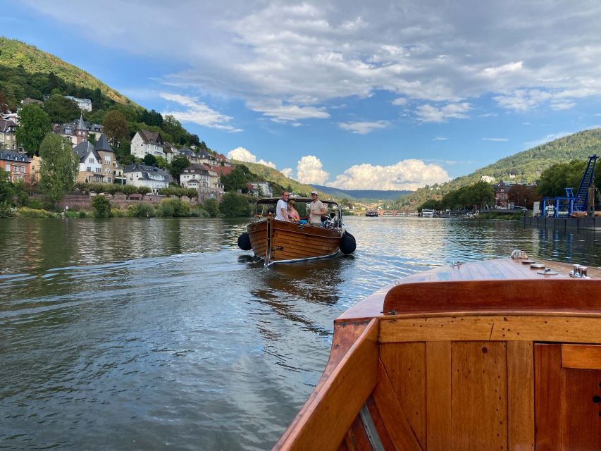 Heidelberg: Private Neckar River Historic Boat Tour - Booking Flexibility