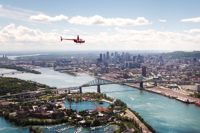 Helicopter Tour Over Montreal - Meeting and Pickup Details