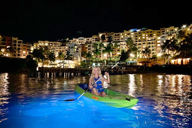 Illuminated Night Kayak From Marriott Frenchmans Cove Dock, US Virgin Islands - Exploring the Marine Life at Night