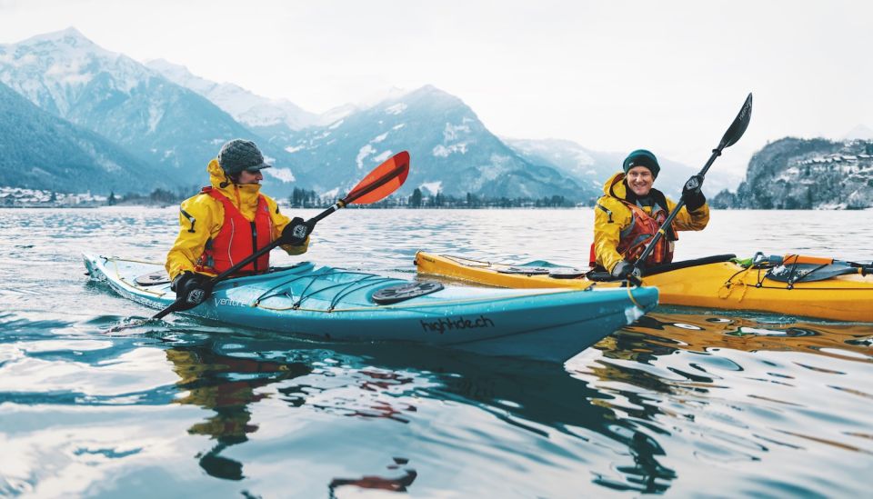 Interlaken: Winter Kayak Tour on Lake Brienz - Guided Safety and Enjoyment