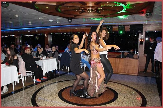 Istanbul Bosphorus Cruise With Dinner and Belly-Dancing Show - Dinner and Entertainment