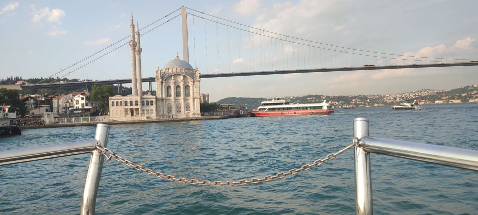 Istanbul: Bosphorus Sunset Cruise on Yacht With Live Guide - Duration and Cancellation Policy