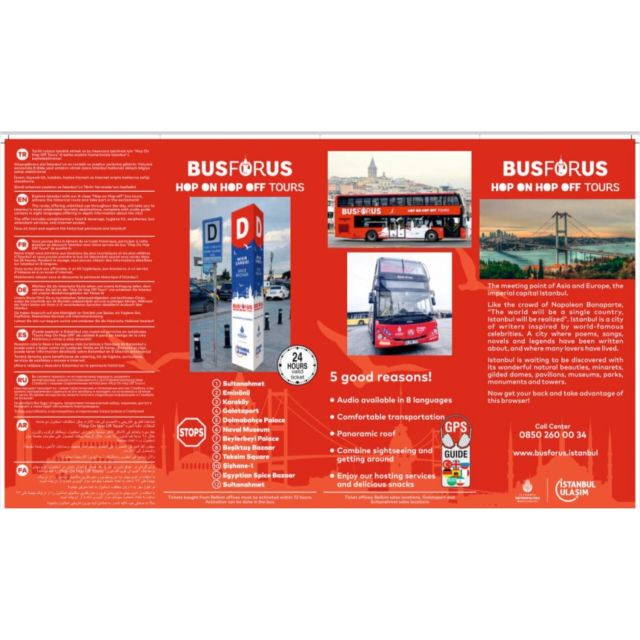 Istanbul: Hop-On Hop-Off Sightseeing Bus With Audio Guide - Inclusions and Exclusions