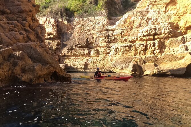 Kayak and Snorkel Excursion in Jávea. Portitxol - Granadella - Private Tour Experience