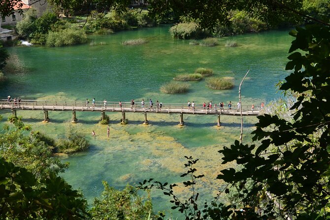 Krka Waterfalls National Park Boat Tour From Vodice - Group Size