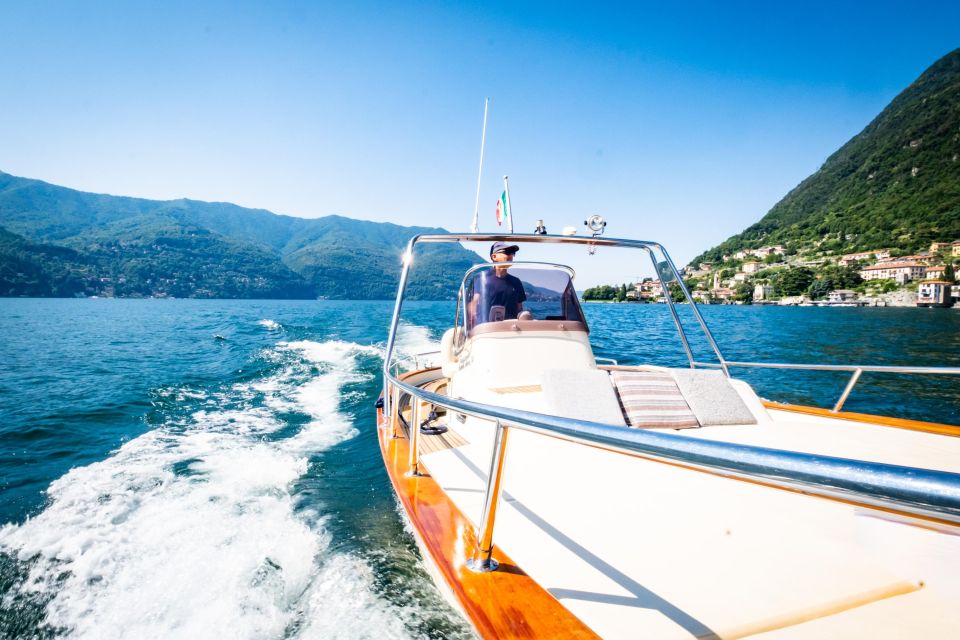 Lake Como: SpeedBoat Private Tour Comacina Island - Meeting Point and Duration