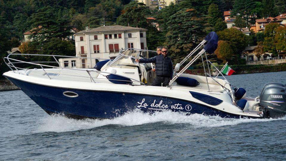 Lake Como: Varenna Private Tour 4 Hours Eolo Boat - Bellagio, Varenna, and Villa Carlotta