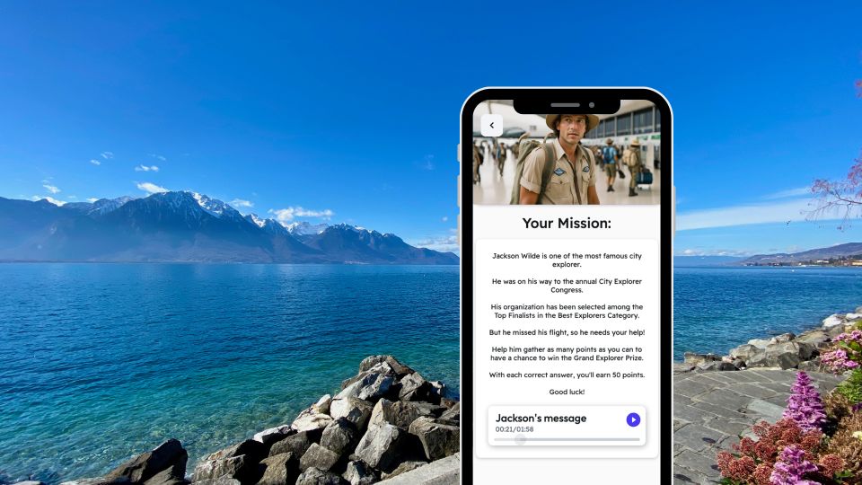 Lausanne: Exploration Game and City Tour on Your Phone - Private Group Experience Available