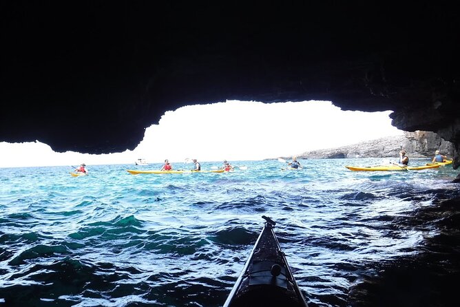 Leuca Kayak Tour With Swimming Stop and Cave Exploration - Exploring the Speleotrek Cave