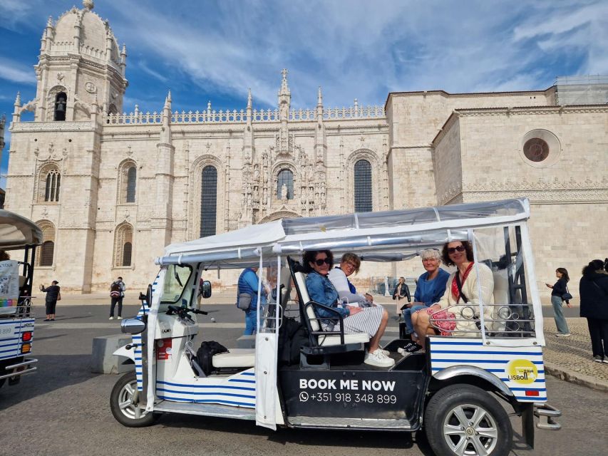 Lisbon: Riverside Belém Private Guided Tour by Tuk-Tuk - Inclusions and Exclusions