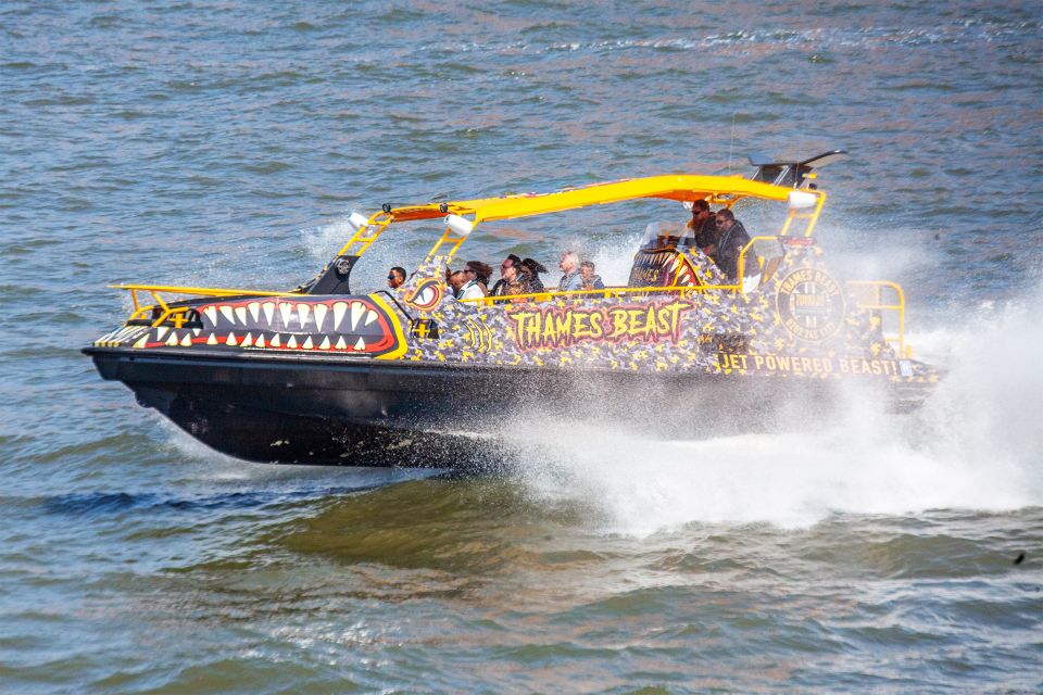 London: 40-Minute TOWER BEAST RIDE - Thames Speedboat Tour - Frequently Asked Questions