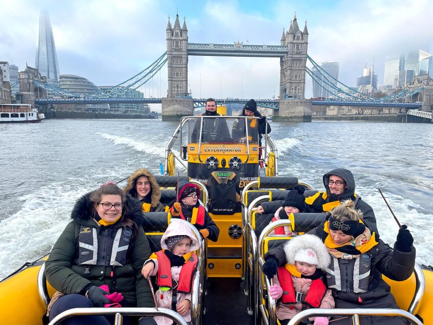 London: 45 Minute Magical Wizard Blast Speedboat Tour - Important Information