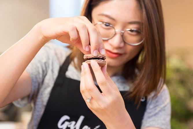 Macaron Bakery Class at Galeries Lafayette Paris - Ingredients and Flavors