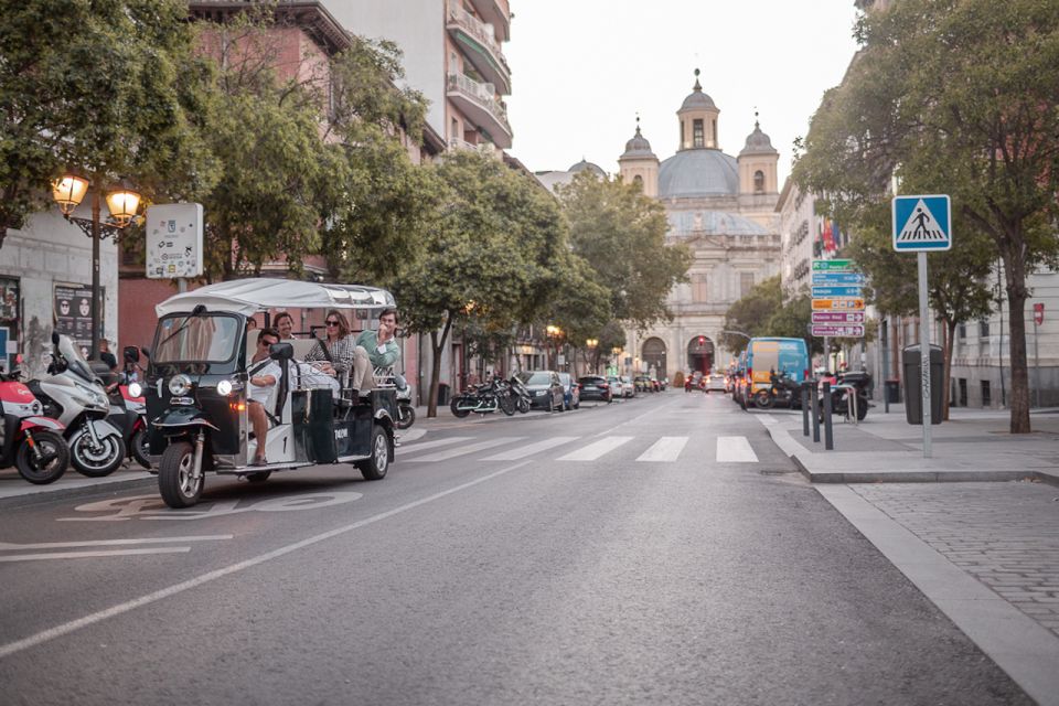 Madrid: Private City Tour by Eco Tuk Tuk - Discovering Almudena Cathedral