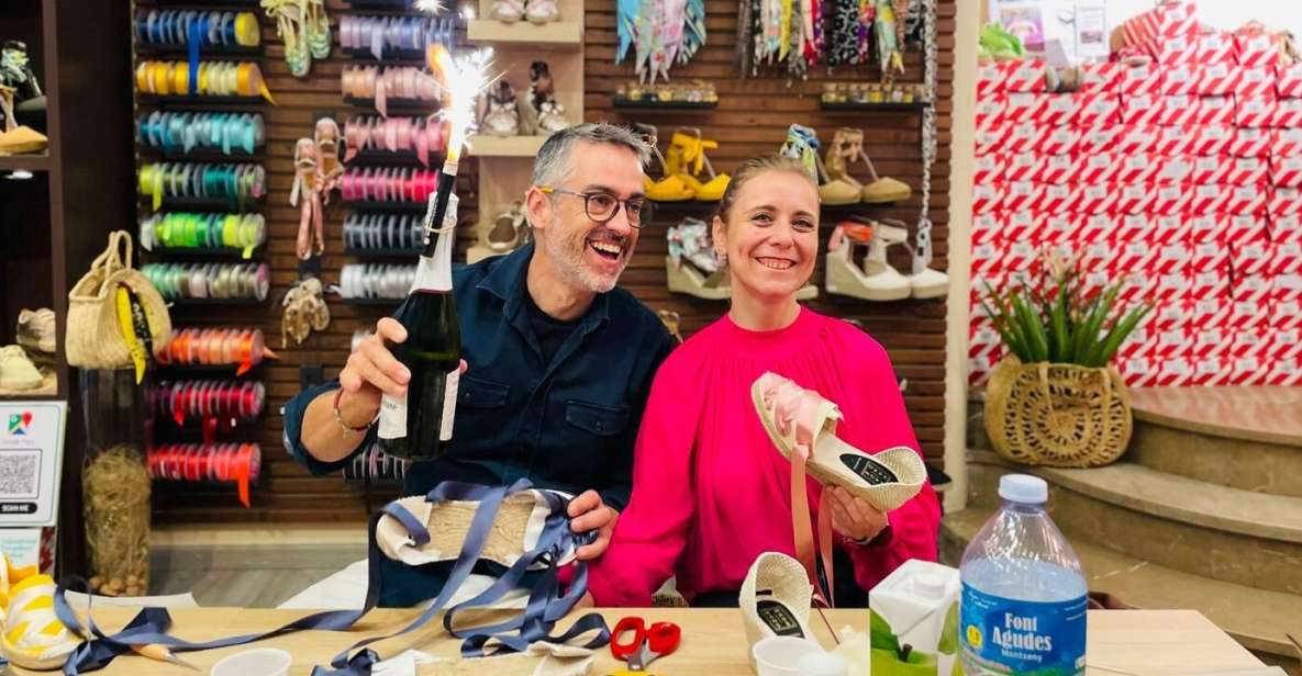 Make Authentic Espadrilles Shoes in Marbella - Included Amenities