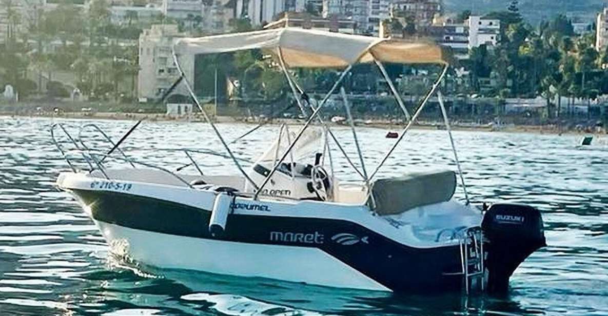 Malaga: Rent Boat Without a License for Dolphin Watching - Boat Specifications