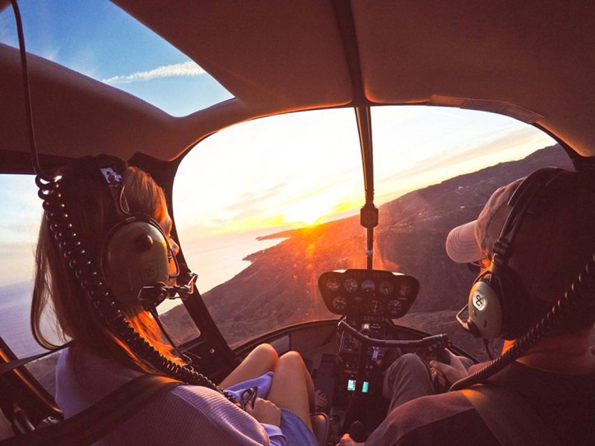 Malibu Coast and Mountains : 50-Minute Helicopter Tour - Catching Glimpses of Malibu Wineries