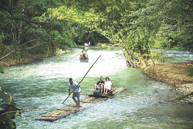 Martha Brae Rafting and Luminous Lagoon From Montego Bay and Falmouth - River Rafting Journey