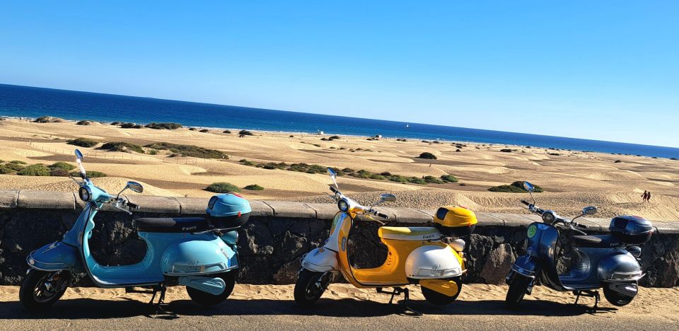 Maspalomas/ Las Palmas G.C Electric Vintage Scooter for Rent - Delivery Options