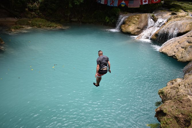 Montego Bay Shore Excursion: Blue Hole & Secret Falls Tour Plus Shopping - Activities at Blue Hole and Secret Falls