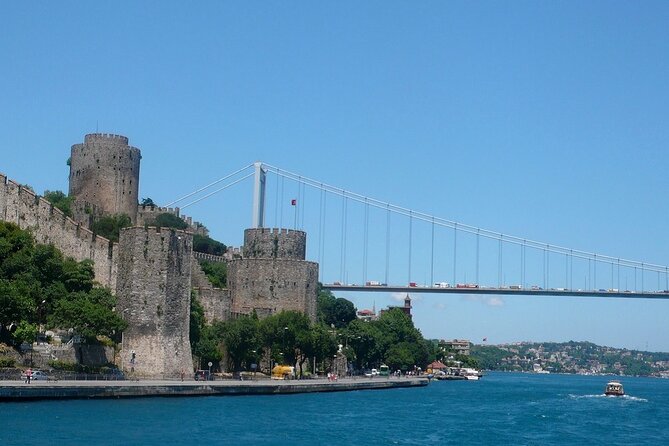 Must – See Bosphorus Stops 1 +2 (Europe + Asia) - Air-conditioned Vehicle Transport