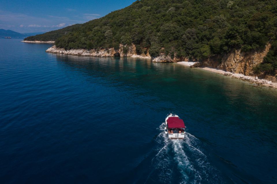 Opatija/Lovran: Boat Trip to Secluded Beaches on Island Cres - Booking and Availability