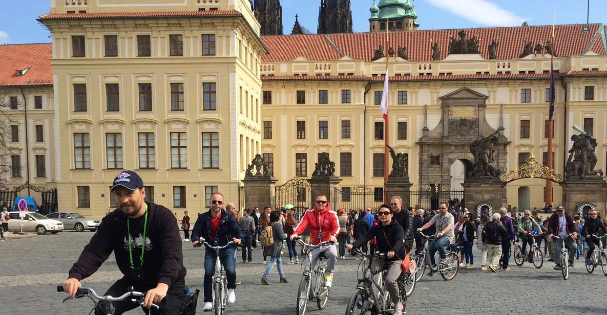 Panoramic Prague - E-Bike Tour - Cycling Through Cobbled Streets