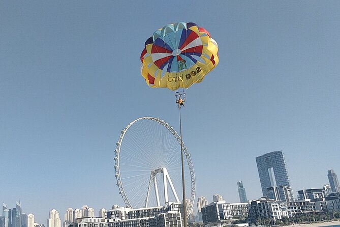 Parasailing Adventure on Jumeirah Beach With Sea Bird Water Sports Dubai - Hands-On Assistance From Crew