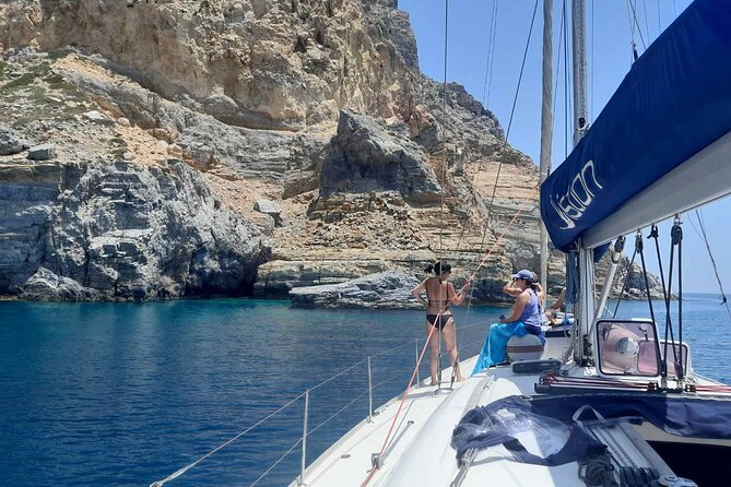 Paros Semi Private Full Day Sailing Cruise - Snorkeling at WWII Wreck