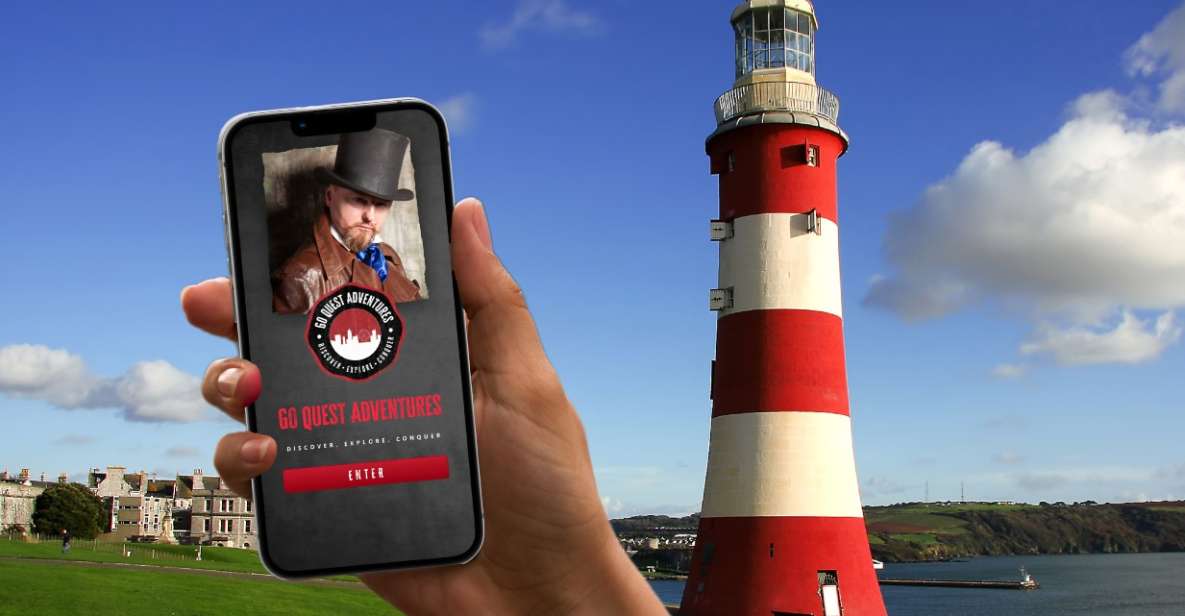 Plymouth: Self-Guided City Walk & Interactive Treasure Hunt - The Quest App and Language