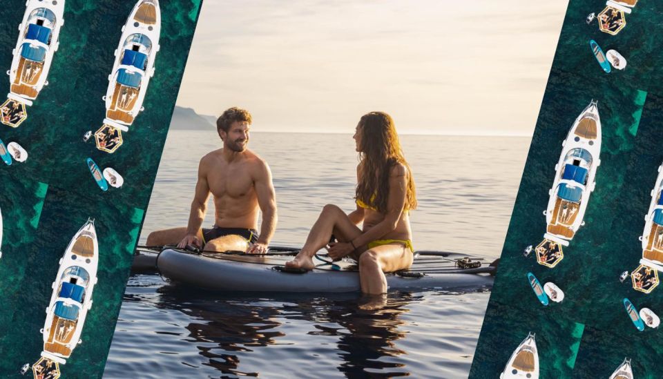 Port Calanova: Private Yacht Trip With E-Foil Surfboards - Stand-up Paddleboarding