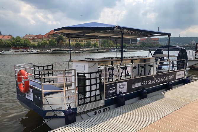 Prague Cycle Boat - The Swimming Beer Bike - Inclusions and Pickup Location