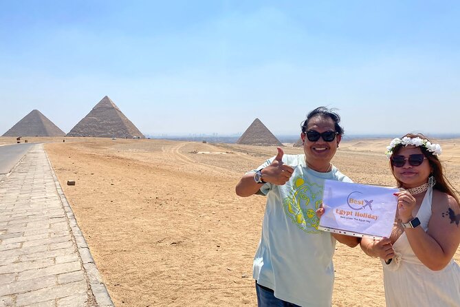 Private Day Tour Giza Pyramids, Sphinx, Memphis, Saqqara Pyramids - Tour Guide Option