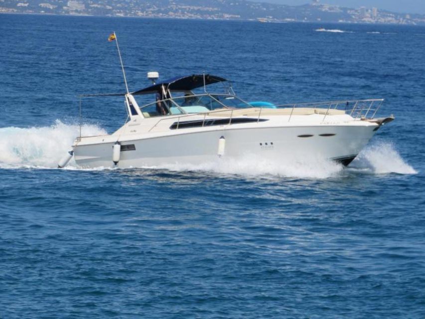 PUERTO BANUS: YACHT RENTAL FOR GROUP 2H - Sunset Cruise Option