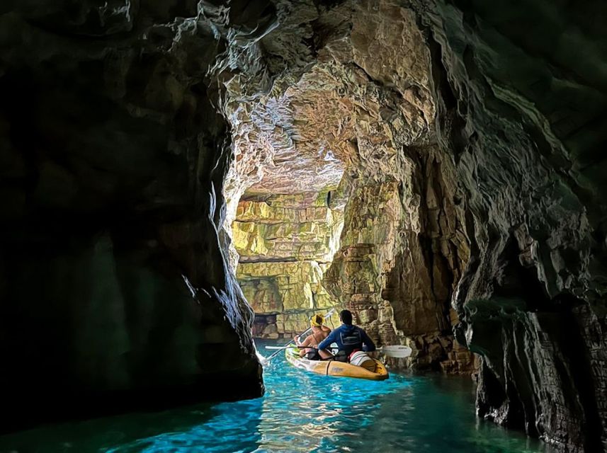 Pula: Sea Cave Kayak Tour With Snorkeling and Swimming - Kayaking Route