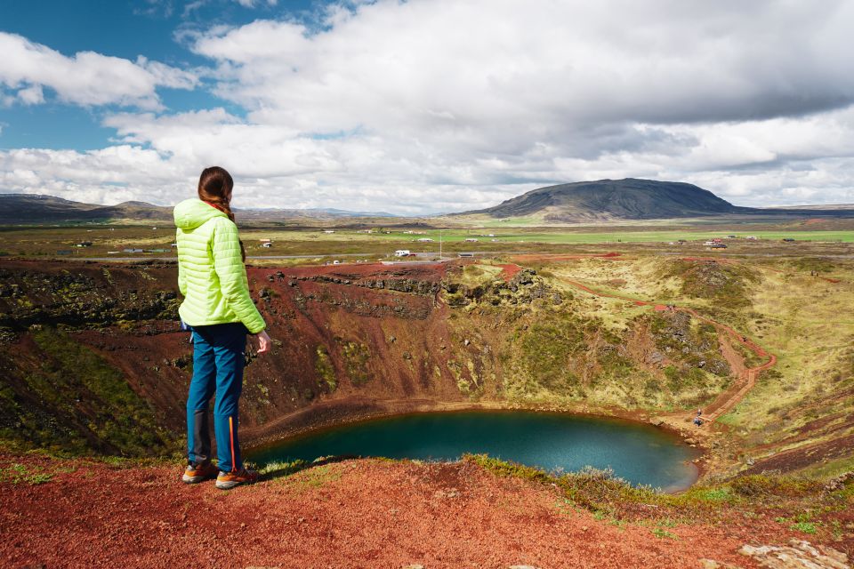 Reykjavik: Golden Circle Day Trip With Blue Lagoon Transfer - Kerid Volcanic Crater