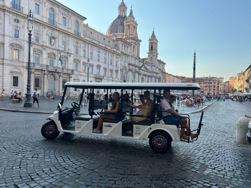 Rome: Private City Highlights Golf Cart Tour - Inclusions & Exclusions