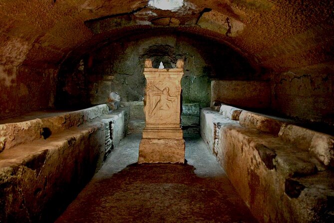 Rome: Underground Temples and Crucifixion Relics Walking Tour - Viewing Holy Relics