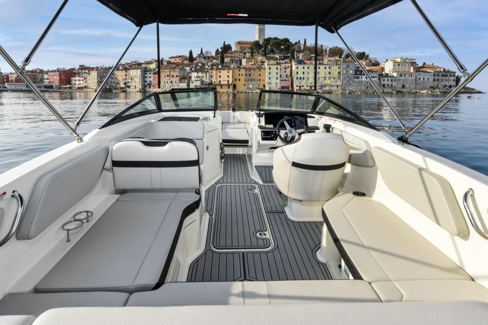 Rovinj: Rovinj Archipelago and South Coves Speedboat Tour - Pickup Options